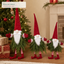 EYB22936 Christmas gnome seasonal tree display