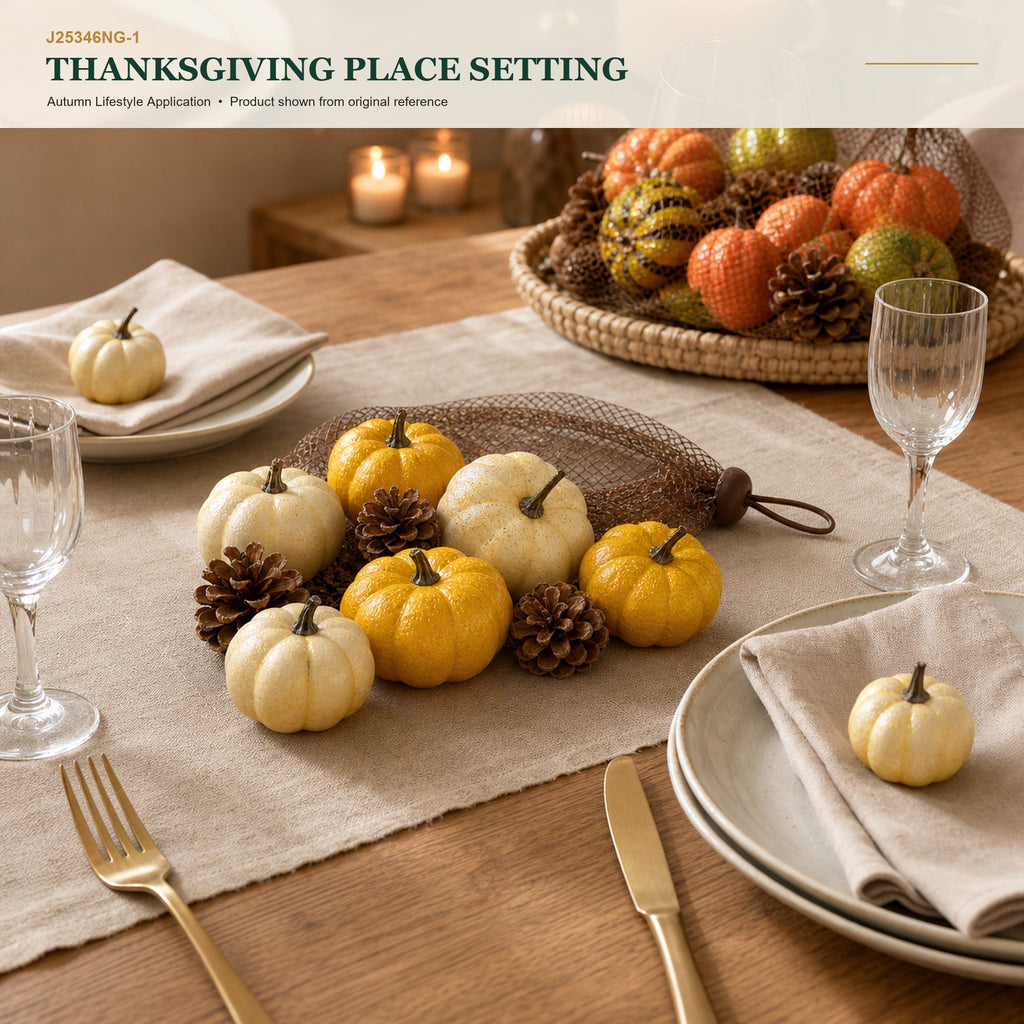 J25346NG-1 image 6 - Autumn Decorative Ornament Set