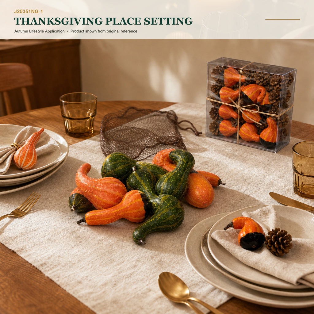 J25351NG-1 image 6 - Autumn Decorative Ornament Set