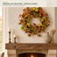 J25395W55 image 6 - Autumn Harvest Wreath