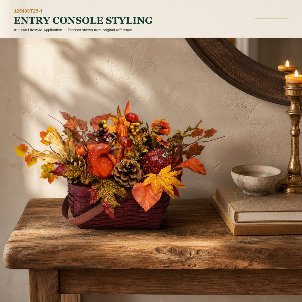 J25408T25-1 image 6 - Autumn Tabletop Arrangement