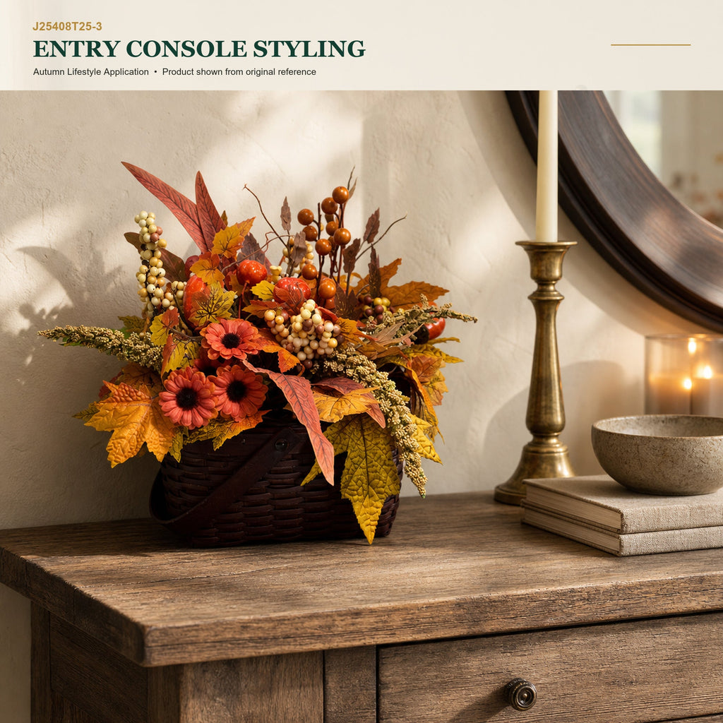 J25408T25-3 image 6 - Autumn Tabletop Arrangement