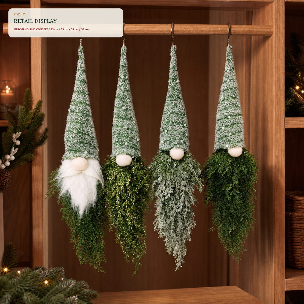 EYB22693 Christmas gnome retail display application