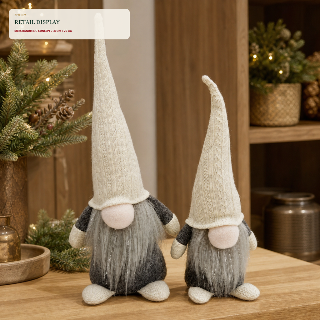 EYB22767 Christmas gnome retail display application