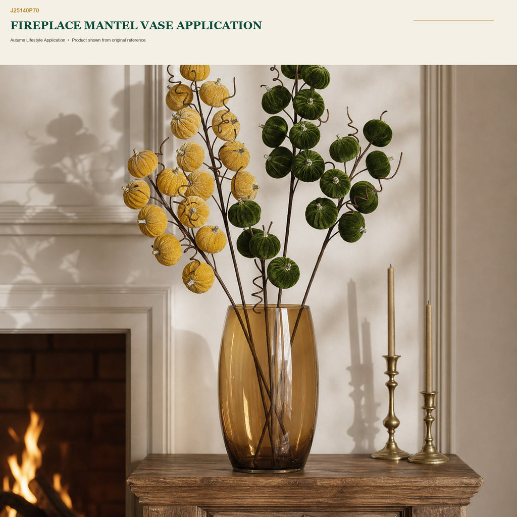 J25140P70 image 7 - Artificial Autumn Decorative Pick