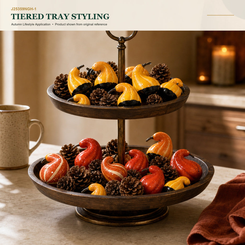 J25359NGH-1 image 7 - Autumn Decorative Ornament Set