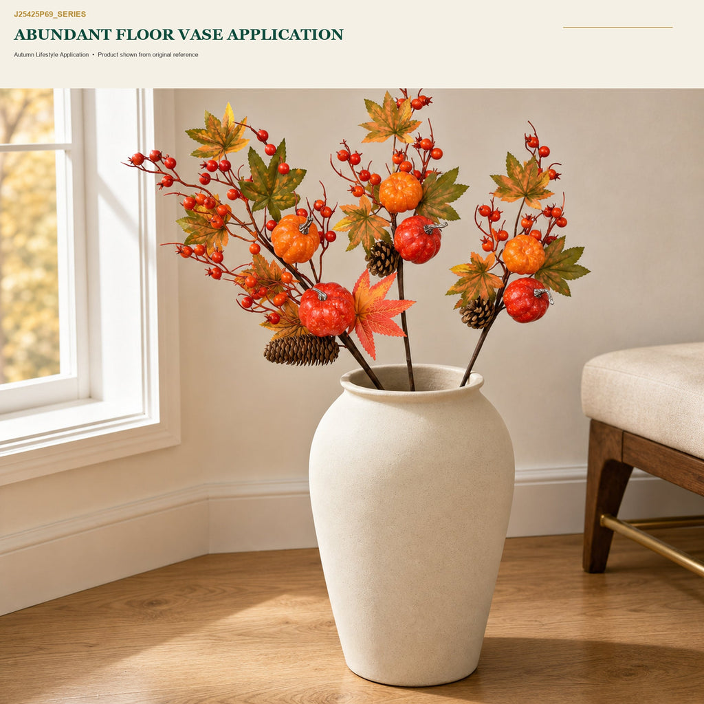 J25425P69 image 7 - Artificial Autumn Decorative Pick