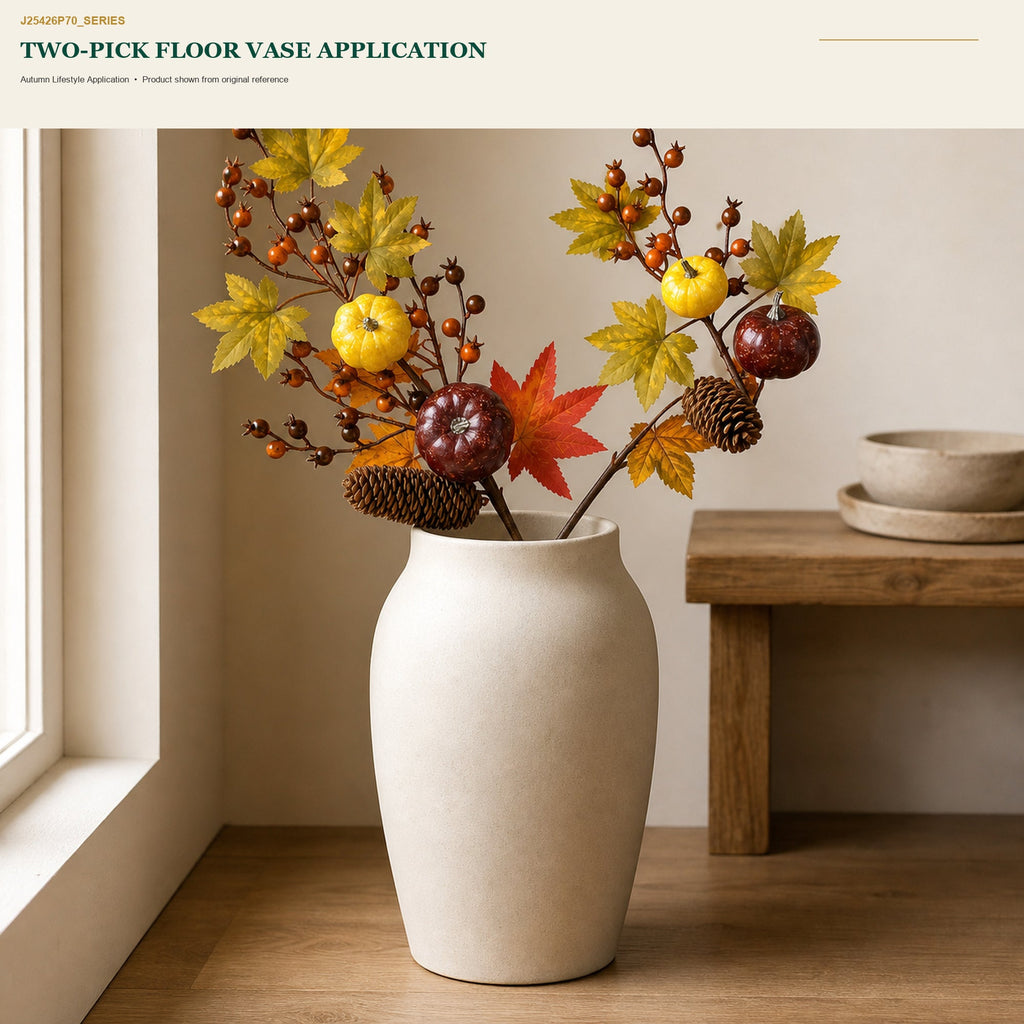 J25426P70 image 7 - Artificial Autumn Decorative Pick
