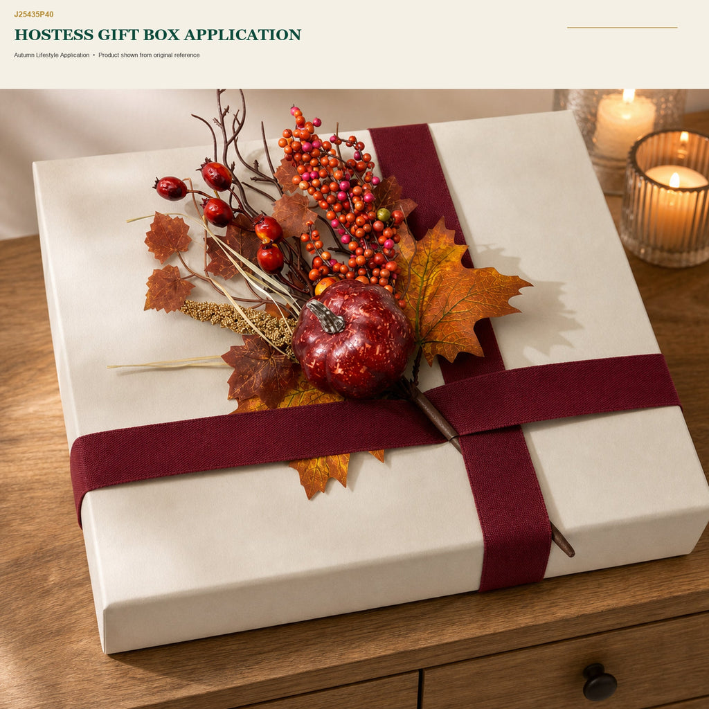 J25435P40 image 7 - Artificial Autumn Decorative Pick