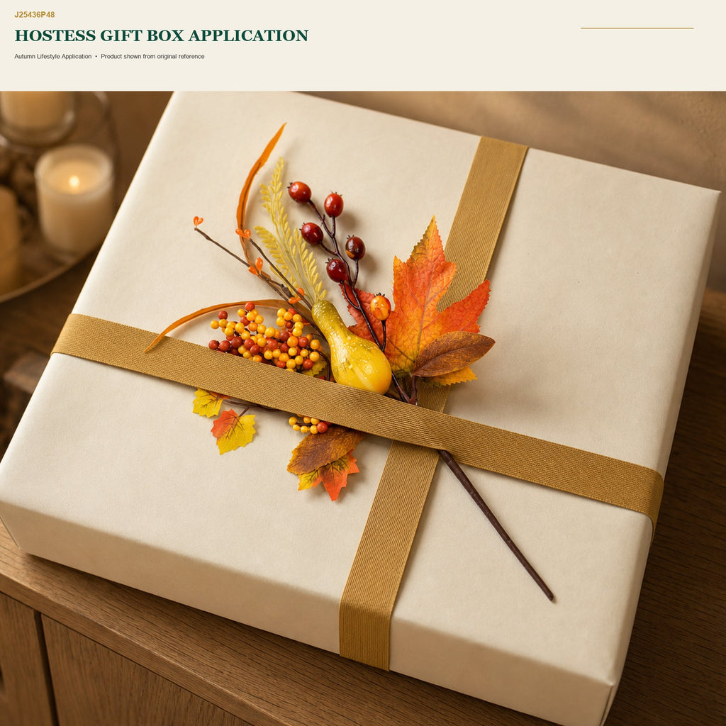 J25436P48 image 7 - Artificial Autumn Decorative Pick