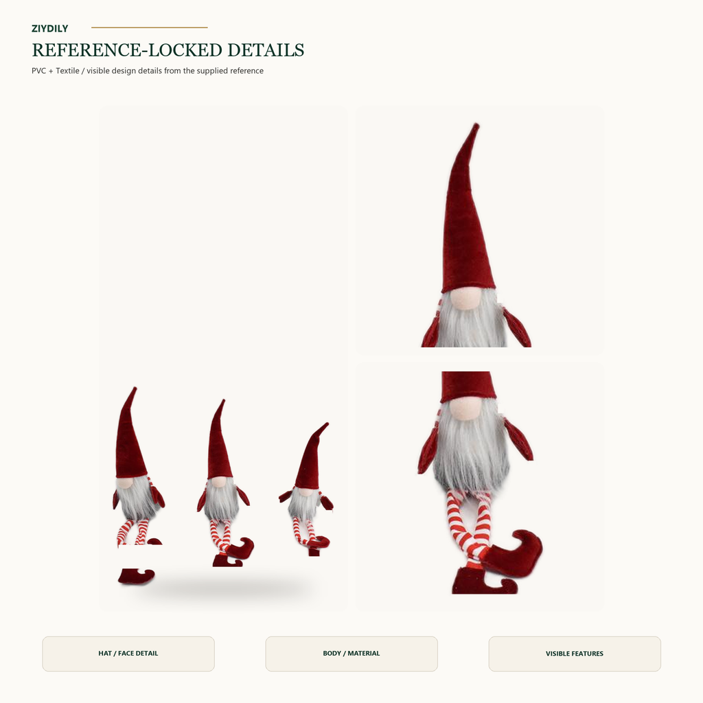 J24295B Christmas gnome product details