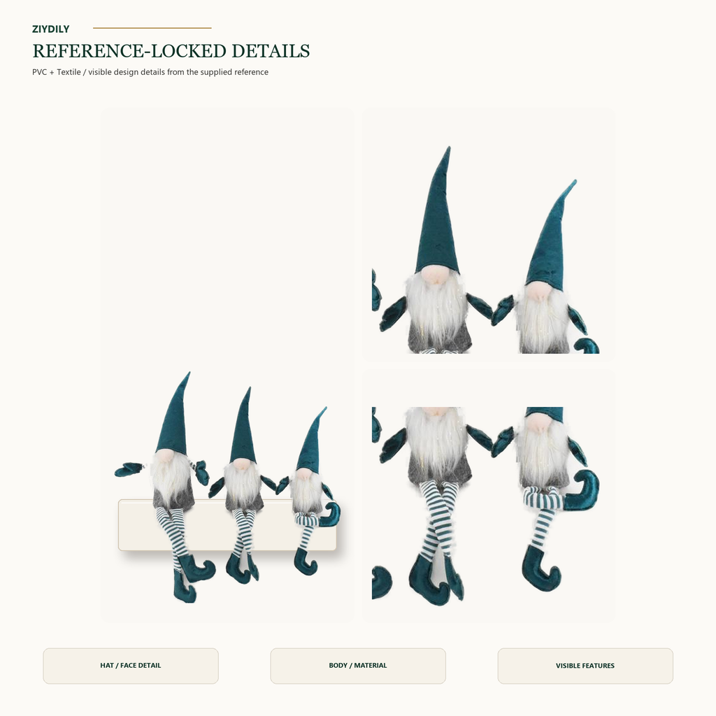 J24296B Christmas gnome product details