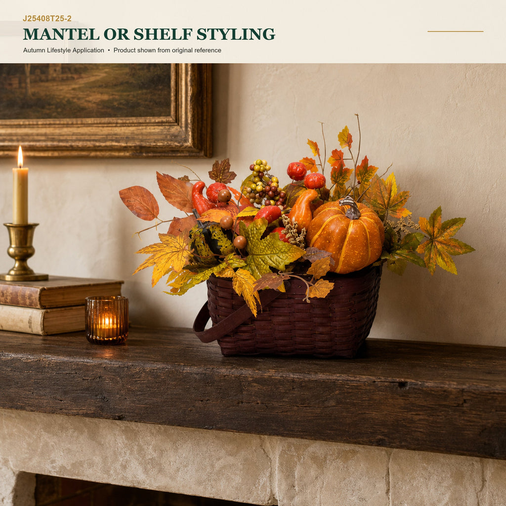 J25408T25-2 image 8 - Autumn Tabletop Arrangement