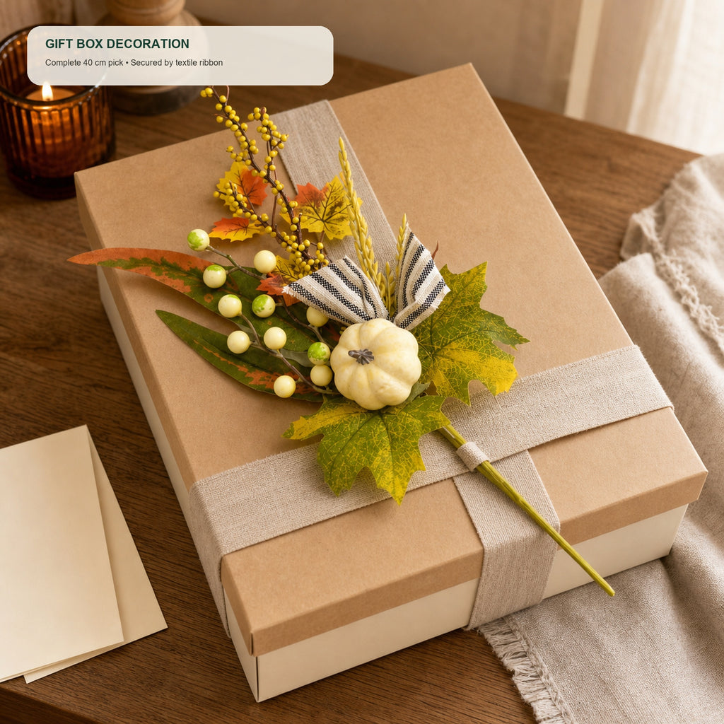 J25432P40 image 8 - Artificial Autumn Decorative Pick