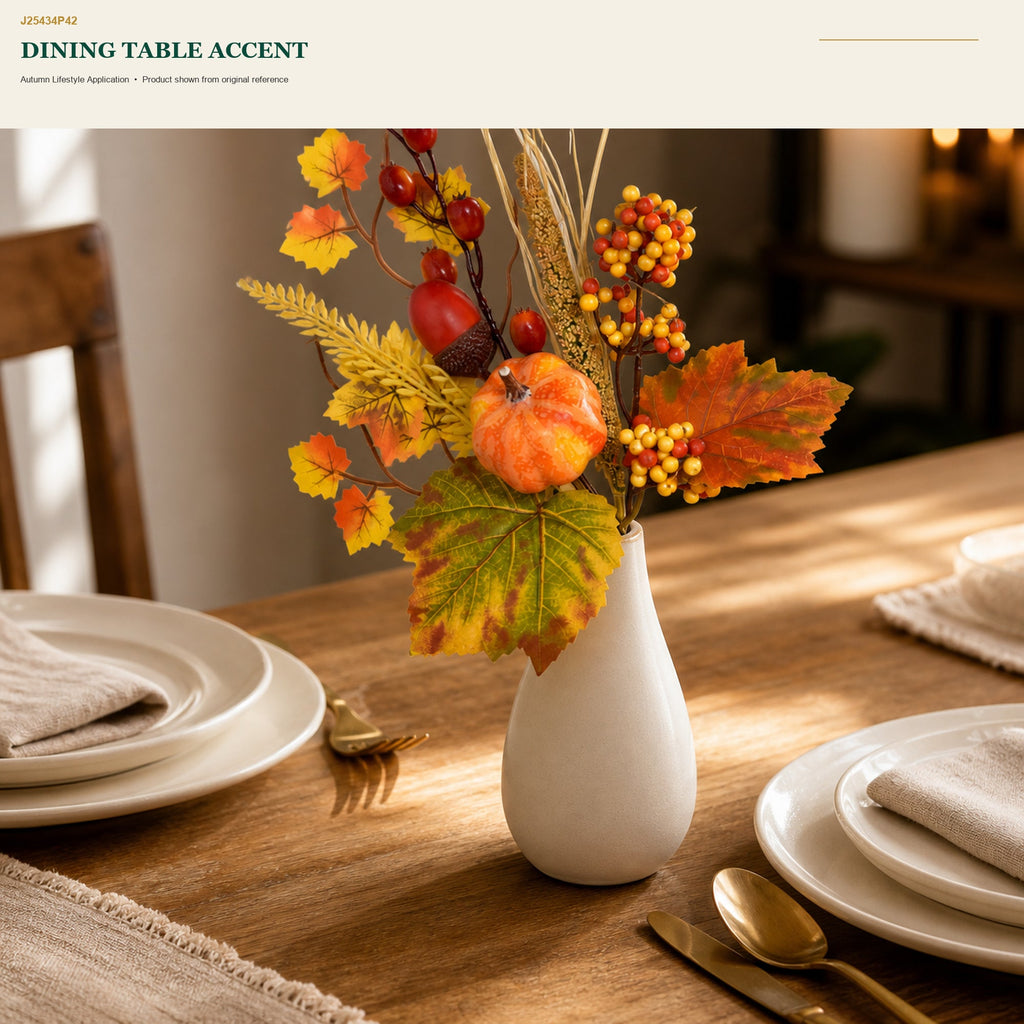 J25434P42 image 8 - Artificial Autumn Decorative Pick