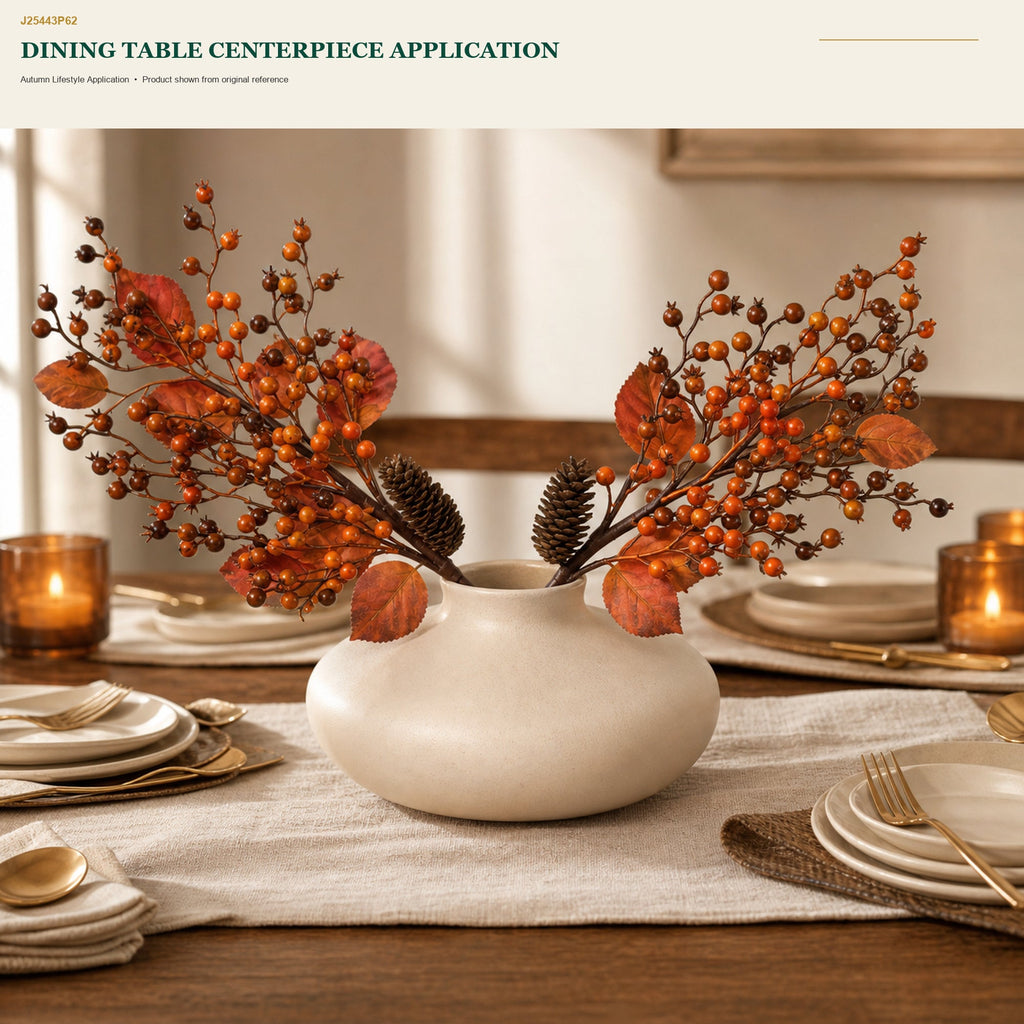 J25443P62 image 8 - Artificial Autumn Decorative Pick
