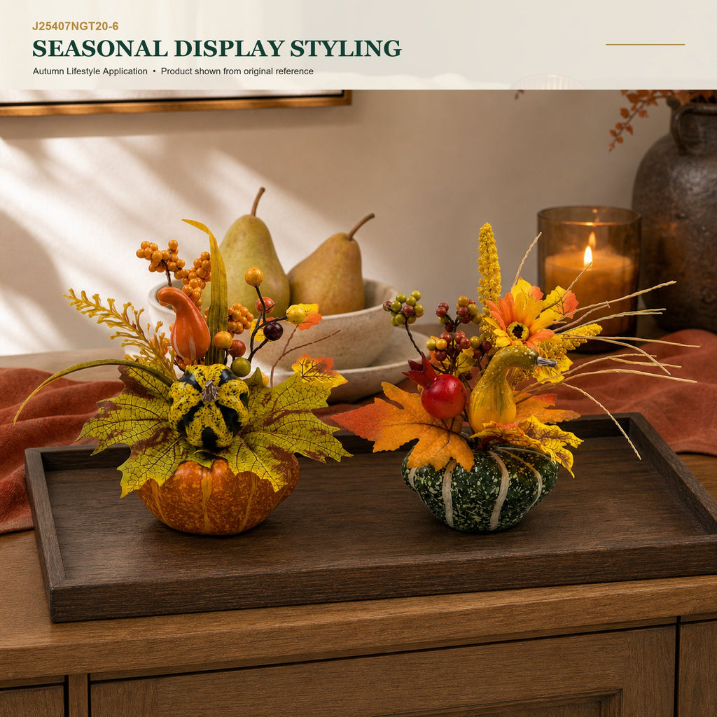 J25407NGT20-6 image 9 - Autumn Tabletop Arrangement