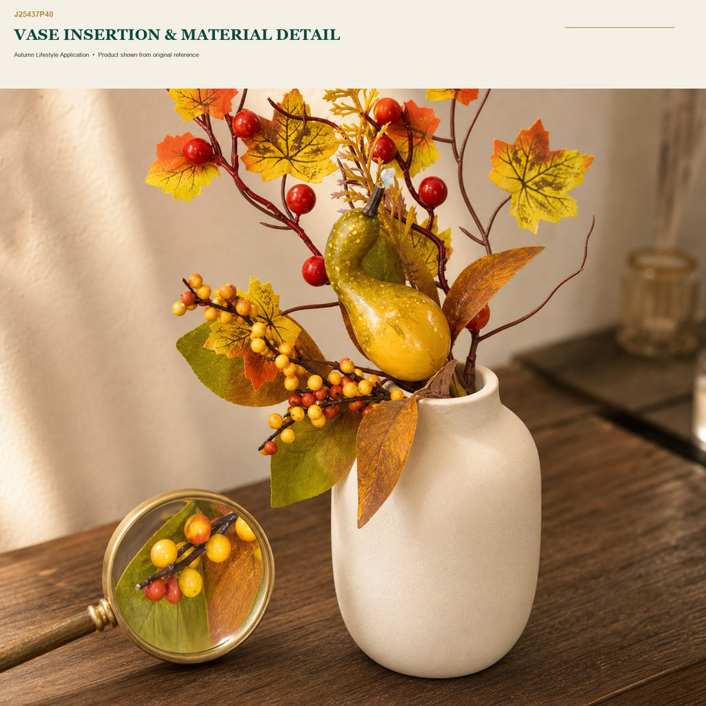 J25437P40 image 9 - Artificial Autumn Decorative Pick