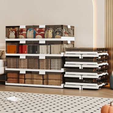 Under Bed Storage With Wheels, 51L/61L Larger Under Bed Storage Containers With Clear Lids, 32'' Lengthen Under Bed Shoe Organizer, Rolling Under Bed Storage For Shoes Clothes