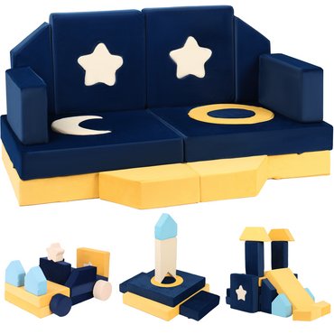 21PCS Modular Kids Play Couch - Universe Theme Toddler Couch