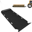 Heavy Duty Yard Sled, 1/8 Inch Thickened HDPE Yard Drag Mat with Pull Cable and Bar for Hauling Debri