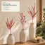 Red Glitter Curly Branch Pick Series – 73/74/78 cm
