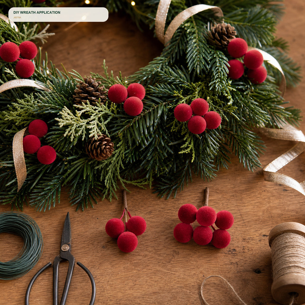 J6078A wreath DIY application