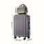 20" 2-Piece Hardshell Suitcase Set with Cabin Bag, Elegant Lightweight Travel Luggage, 4-Wheel 360 Rotation, Built-in USB Port, Cup Holder, Anti-Theft Combination Lock, Hook Bracket, 4 Fashion Colors