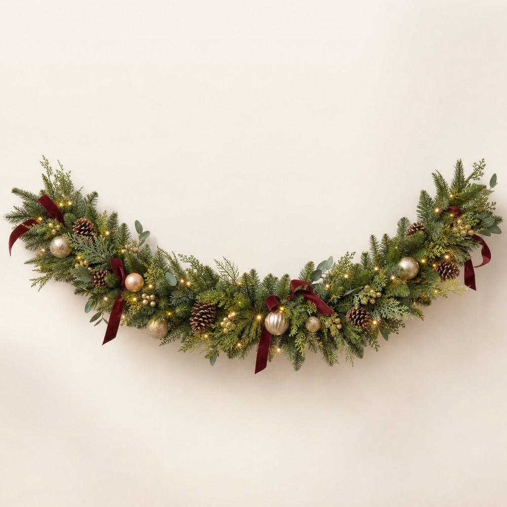 Pre-Lit Garland